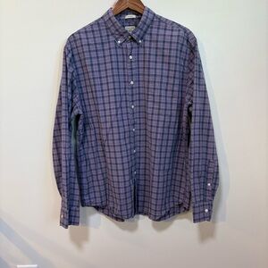 J.Crew Classic Fit Plaid Button Down Shirt Men’s XL Cotton